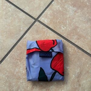 BAGGU Red and Blue Tote
